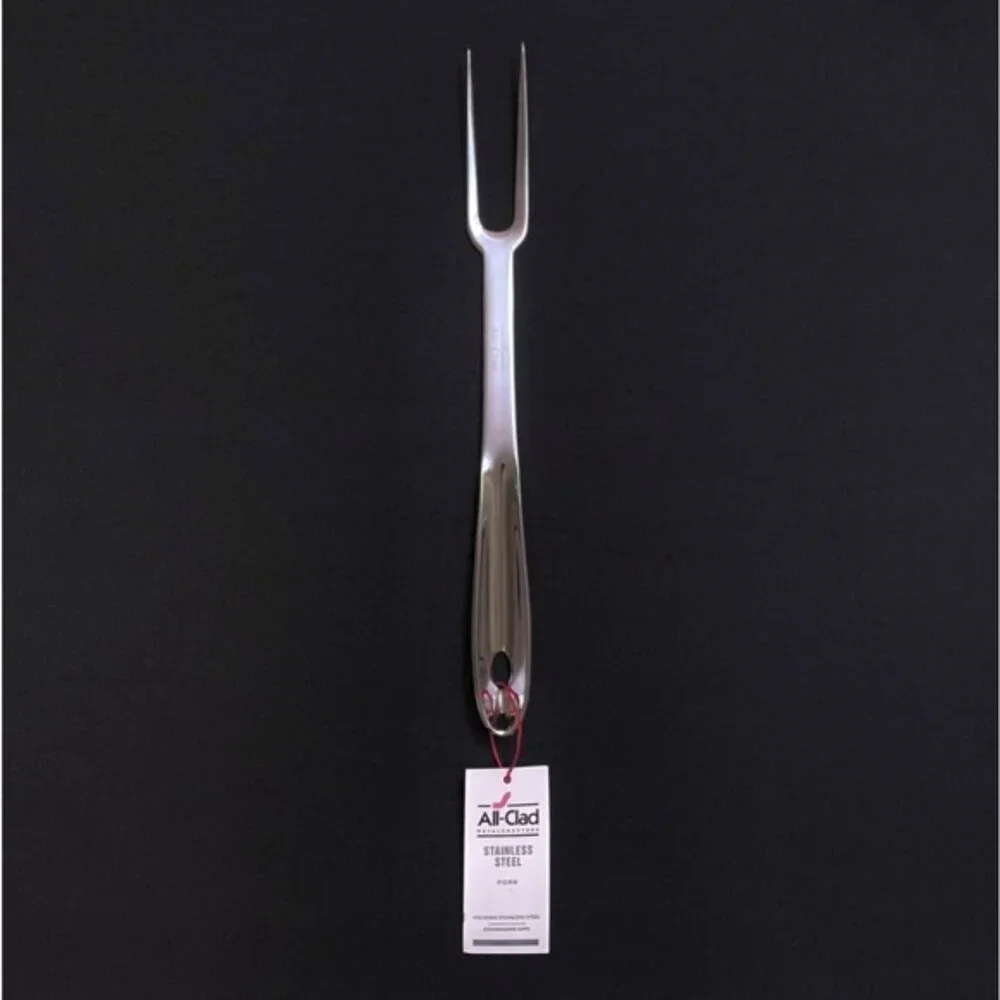 ALL CLAD Stainless Steel Fork 13 ½” Serving, Carving, Grill, BBQ
